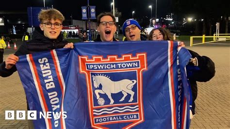 Ipswich Town Fans Happy With Team S Display After Leicester Draw Bbc News