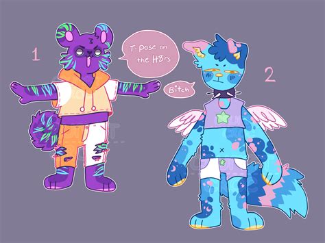 T Pose On The H8rs Adopt Auction [2 2 Hold] By Crumpitcroc On Deviantart