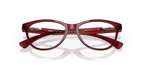 Plungeline™ Polished Translucent Brick Red Eyeglasses Oakley® Us