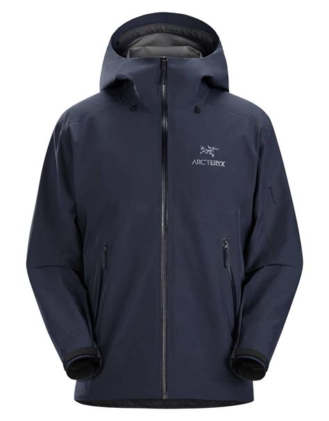 Arc'teryx Beta LT Jacket Men'S Black Sapphire Wanderjacken : Snowleader