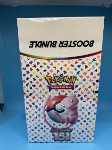 Pokemon Scarlet Violet Booster Bundle Display Box Sealed Case