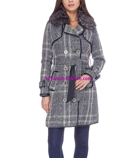 Jolies Manteau Dhiver Avec Fourrure Marque 101 Idees Piacenza