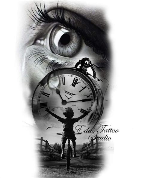 225 Clock Tattoos Ideas And Designs 2022 TattoosBoyGirl Realistic