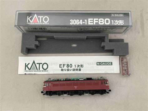 Yahoo オークション 現状品 Nゲージ KATO 3064 1 EF80 1次形