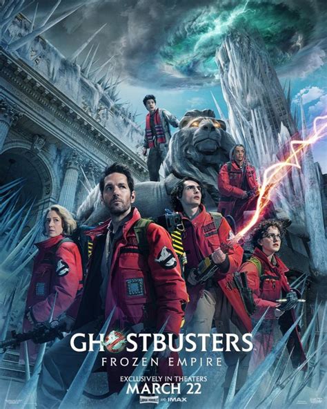 Gli Ultimi Poster Di Ghostbusters Frozen Empire Ghiacciano Alcuni Mini