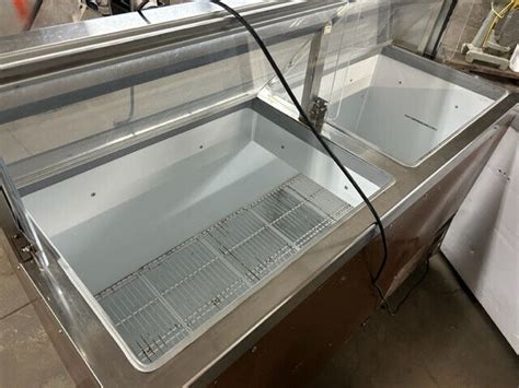 Master Bilt Dd Straight Glass Ice Cream Dipping Cabinet Ebay