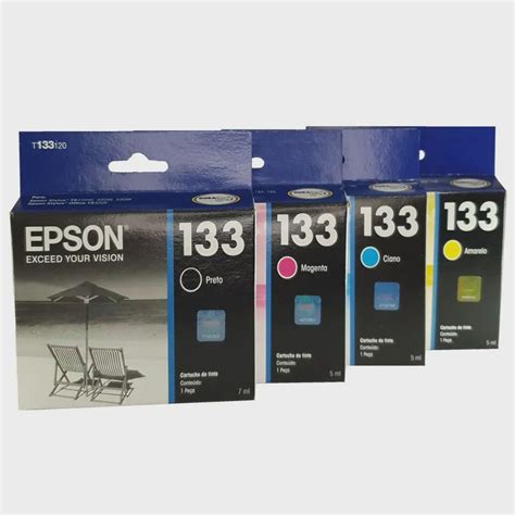 Kit Cartuchos Epson T Tx W Tx W Tx W Tx F Submarino