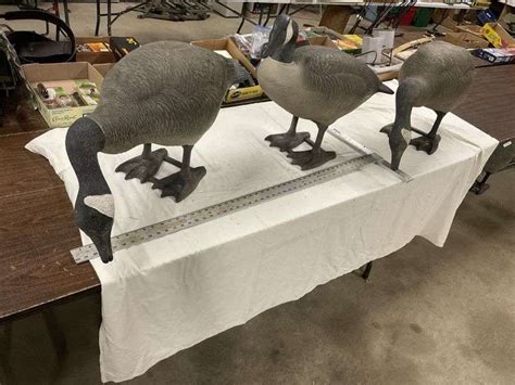 3- goose decoys - Legacy Auction Company