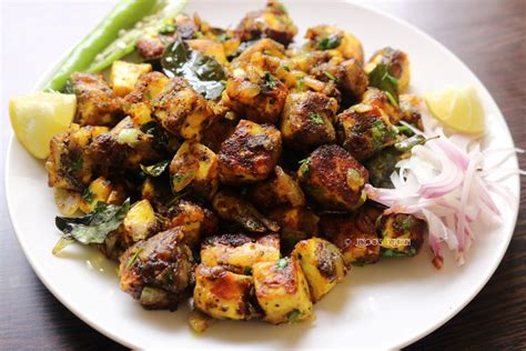 Paneer Pepper Fry Recipe Paneer Kalimirch Dry Recipe Paneer