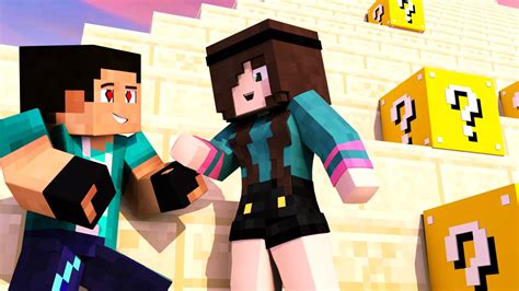 Minecraft O REZENDE ME PEGOU Cubão do Chaves Lucky Block PVP