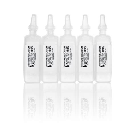 Chlorure De Sodium 0 9 10 Ampoule Plastique Injectable Lavoisier