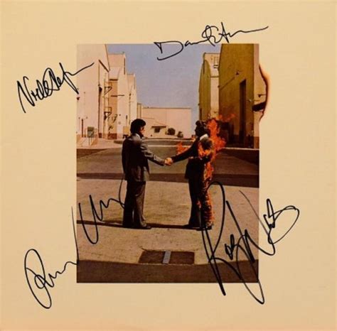 Sold Price Pink Floyd Signed Wish You Were Here Album December