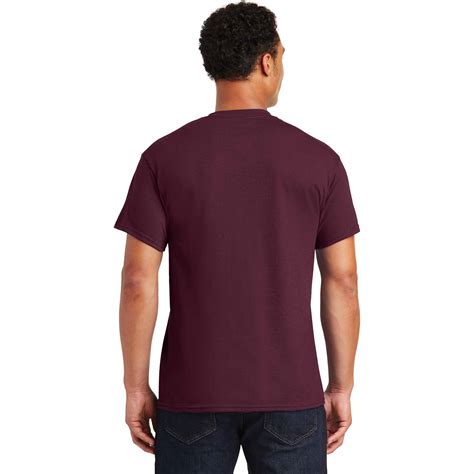 Gildan 8000 Dryblend T Shirt Maroon