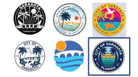 Sarasota narrows down top 6 new city seal designs | wtsp.com