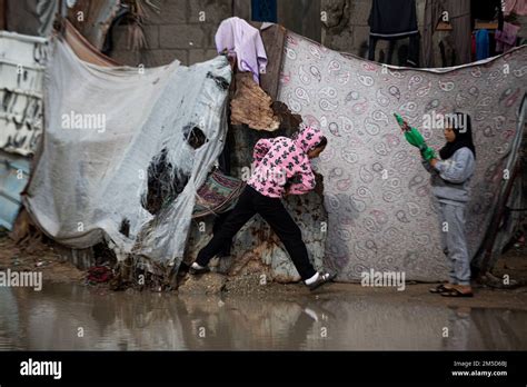 26 De Diciembre De 2022 Khan Yunis Franja De Gaza Palestina Khan