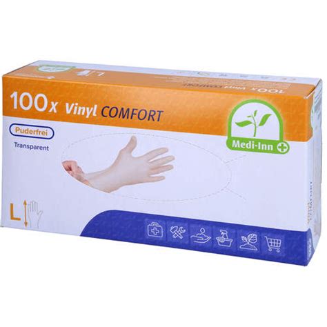 Einmal Handschuhe Vinyl Puderfrei L 100 St 4 60