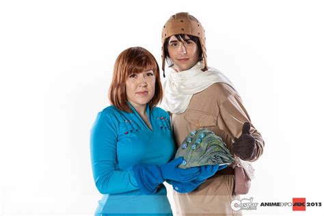 Nausicaa, Asbel and baby ohmu by SPiCEYCOSPLAY on DeviantArt