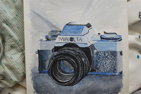 Watercolor Camera Painting By Rainbowspew On Deviantart