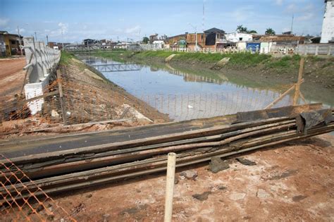 Obras De Macrodrenagem Avan Am Na Trecho Da Segunda Fase De Obras Do