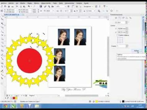 Duplicar Objetos En Corel Draw X Youtube