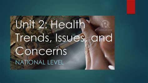 (PPT) HEALTH 2ND QUARTER- Health Trends, Issues, and Concerns