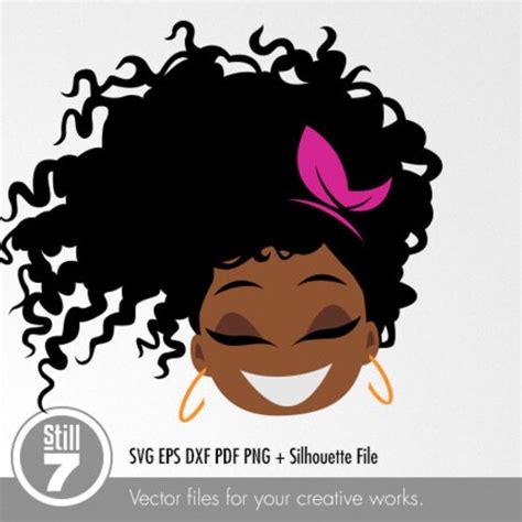 Afro Queen Queendom Black Woman Svg Cutting File Eps Etsy Uk