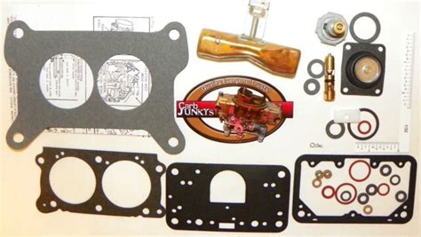 Holley 2300 2 Barrel Carburetor Rebuild Kit 500 Cfm 4412 New Brass