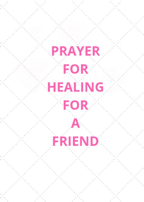 20 Powerful Prayer For Healing For A Friend | PRAYER POINTS