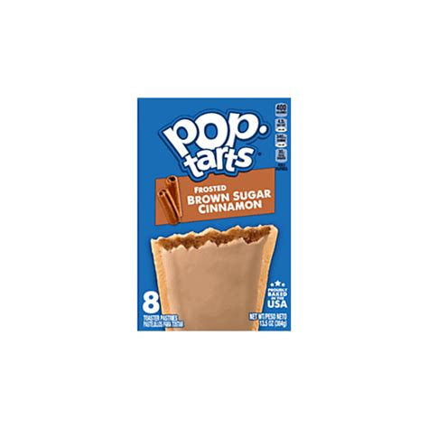 Pop Tarts Frosted Brown Sugar Cinnamon Toaster Pastries 8 Ea Box Buehlers