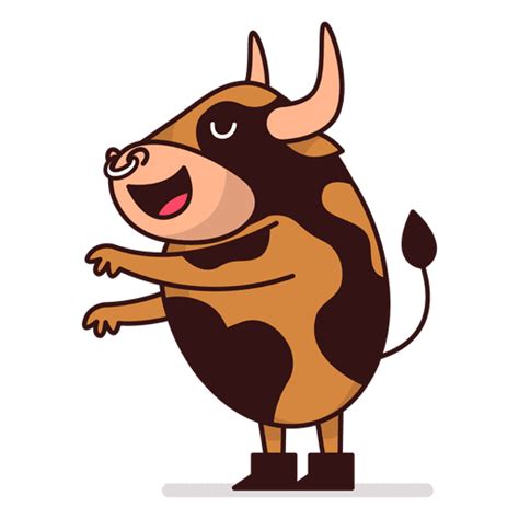 Dise Os Png De Caricatura De Vaca Para Camisetas Merch