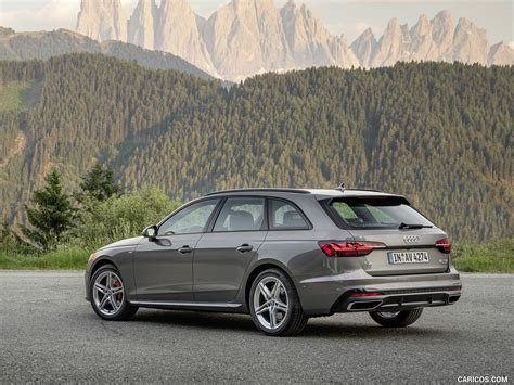 2020 Audi A4 Avant Color Terra Gray Rear Three Quarter Caricos