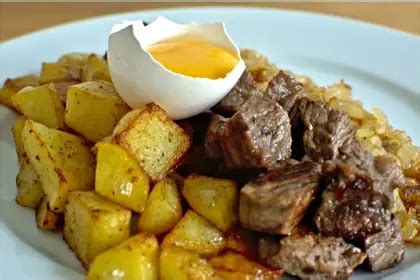 Receta De Bife A La Criolla Con Papa Y Huevo La Nacion