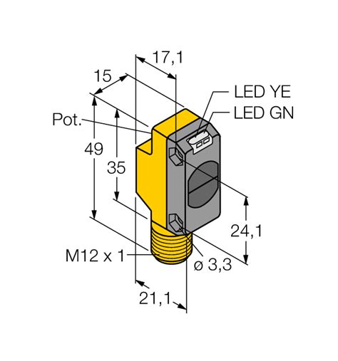 Opto Sensor Reflexionslichttaster