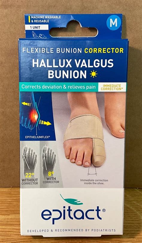 EPITACT Flexible Daytime Bunion Corrector Hallux Valgus Bunion Choose