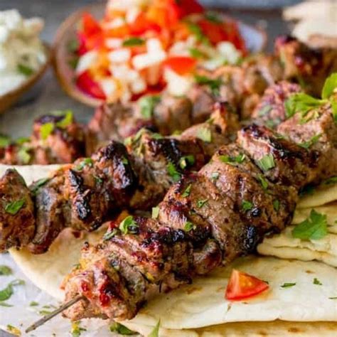 Lamb Souvlaki - Georges Gourmet