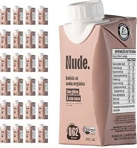 Pack Nude Leite De Aveia Cacau To Go 200ml Caixa 24 Unidades Amazon Br Alimentos E Bebidas