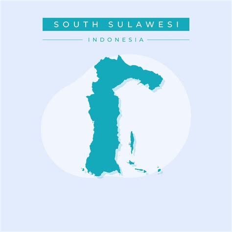 Premium Vector Vector Illustration Vector Of South Sulawesi Map Indonesia