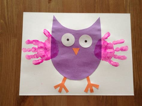 Letter O Owl Craft Template - The Templates Art