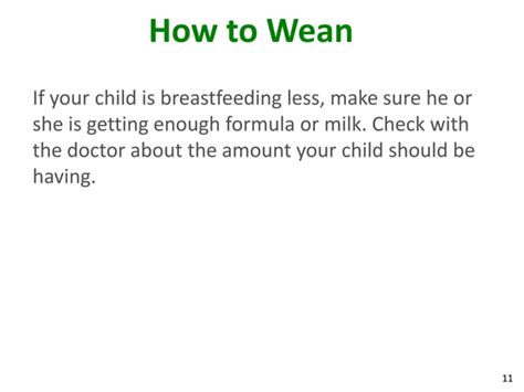 Weaning | PPT