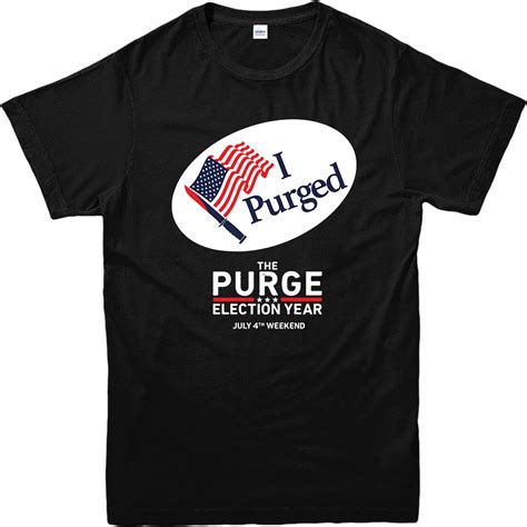 The Purge T Shirt I Purged T Shirt Funny Inspired Movie Design Top T