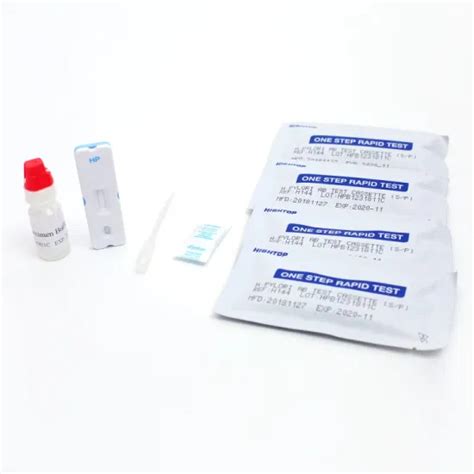 HP Helicobacter Pylori Antibody Rapid Test Kits Medical Diagnostic