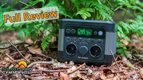 Foxtheon Igo Portable Power Station Full Review Youtube