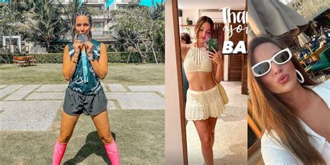 Photos Of Nia Ramadhani Showing Her Flat Stomach After Half Marathon In Bali Looking Hot Like