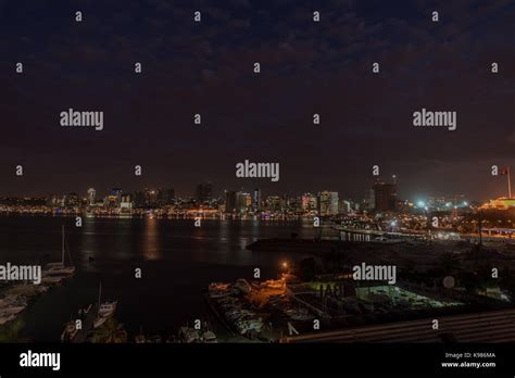 Luanda by Night Stock Photo - Alamy