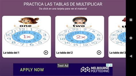 Canciones infantiles - Tablas de multiplicar APK for Android Download