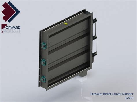 Pressure Relief Louver Forward Engineering And Manufacturing