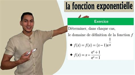 La Fonction Exponentielle Bac Exercices Fonction Exponentielle