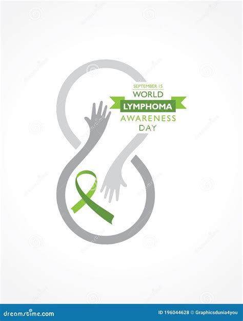 World Lymphoma Awareness Day Observed On September Th Stock Vector