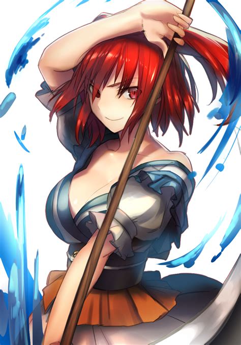 Onozuka Komachi Touhou Project Anime Fandoms Chirigami San