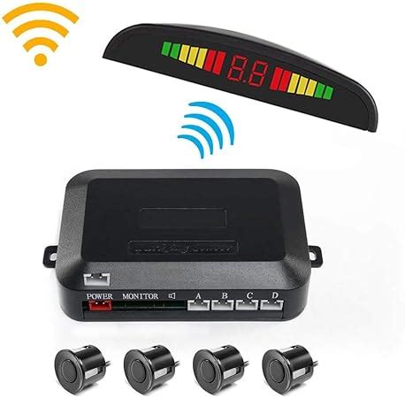 Wireless Car Reverse Backup Radar System Wireless Parking Sensor Kit